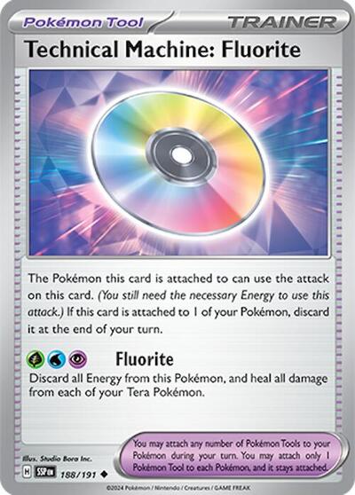 SSP: Technical Machine: Fluorite (Reverse Holofoil)