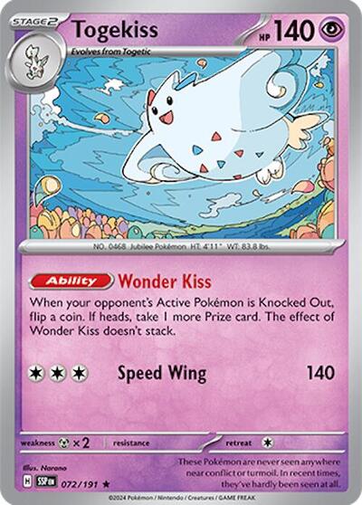 SSP: Togekiss (Reverse Holofoil)