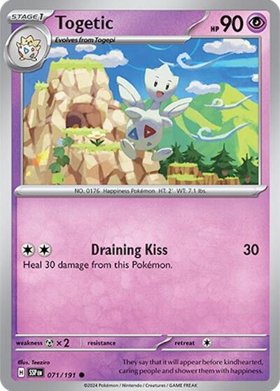 SSP: Togetic (Reverse Holofoil)