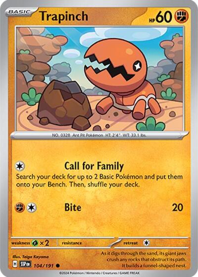 SSP: Trapinch (Reverse Holofoil)