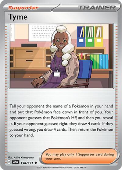 SSP: Tyme (Reverse Holofoil)