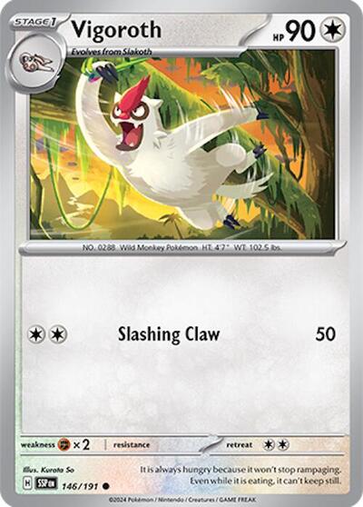SSP: Vigoroth (Reverse Holofoil)