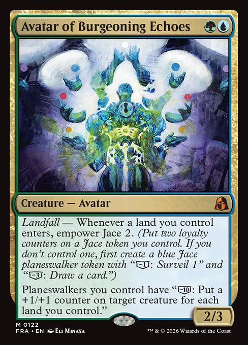 FRA: Avatar of Burgeoning Echoes (Foil)