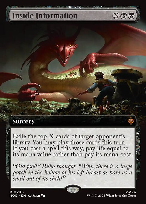 HOB: Inside Information (Extended Art)