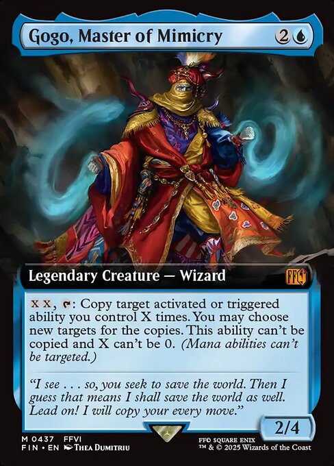 FIN: Gogo, Master of Mimicry (Extended Art)