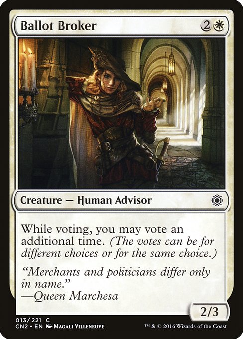 CN2: Ballot Broker (Foil)