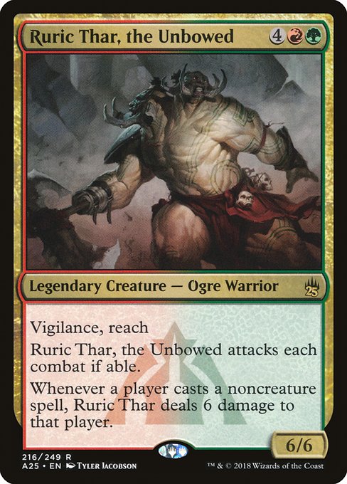 A25: Ruric Thar, the Unbowed (Foil)