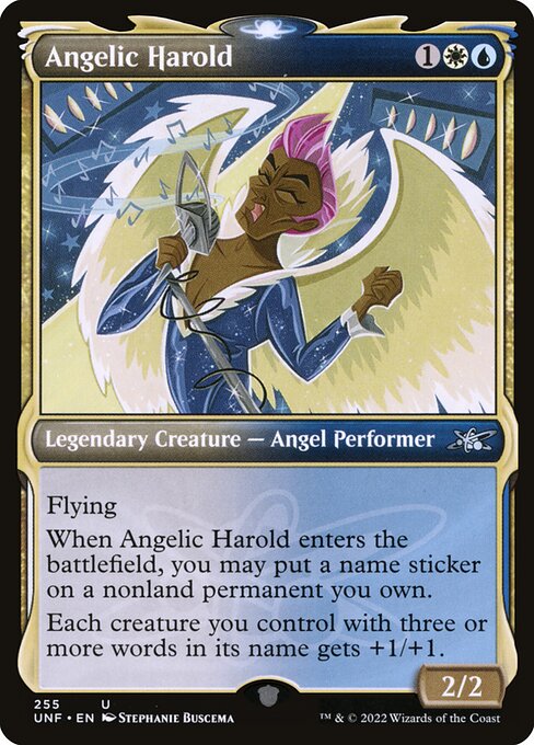 UNF: Angelic Harold (Showcase)