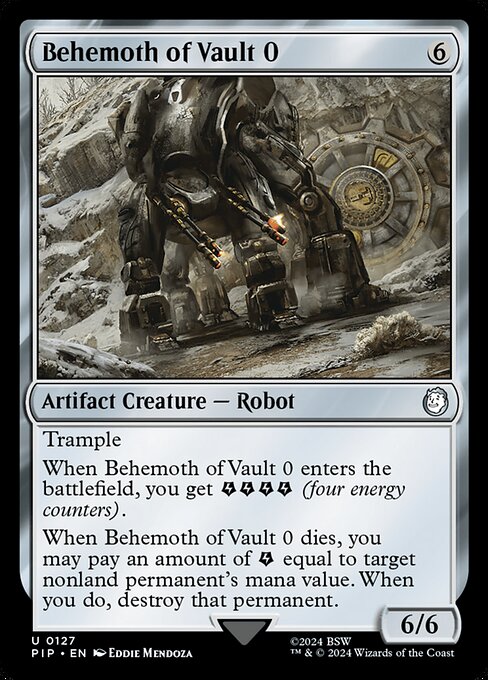 PIP: Behemoth of Vault 0 (Foil)