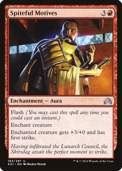 SOI: Spiteful Motives