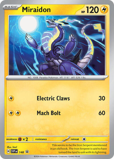 SVP: Miraidon - 148 (Holofoil)