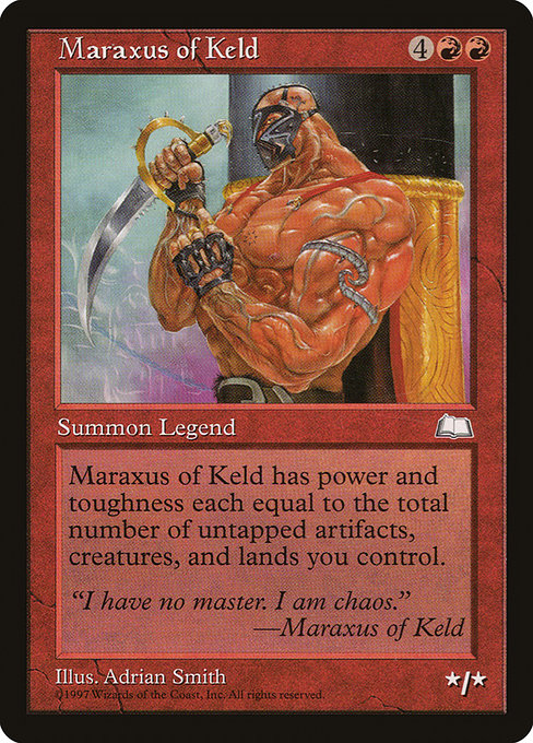 WTH: Maraxus of Keld