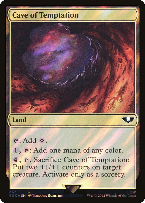 40K: Cave of Temptation (Surge Foil)