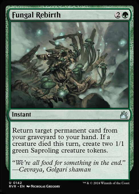 RVR: Fungal Rebirth