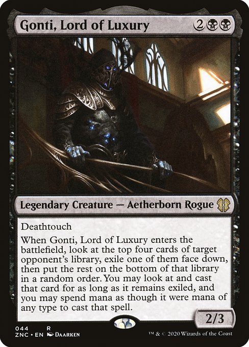 ZNC: Gonti, Lord of Luxury