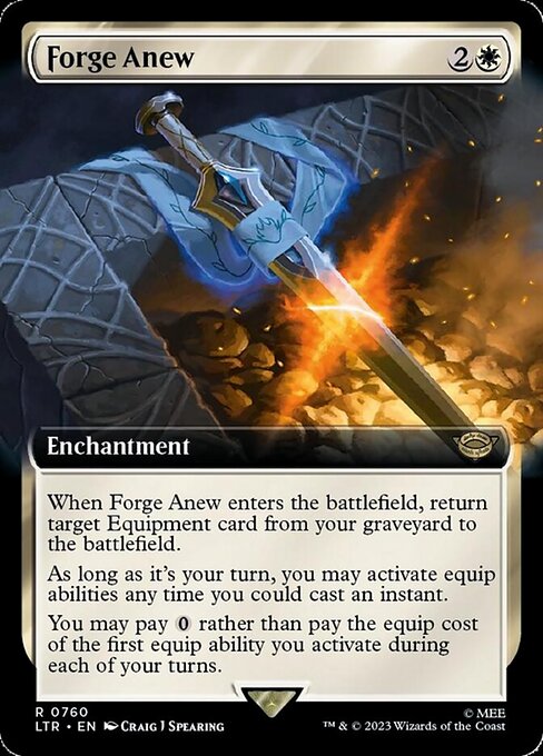 LTR: Forge Anew (Extended Art) (Surge Foil)