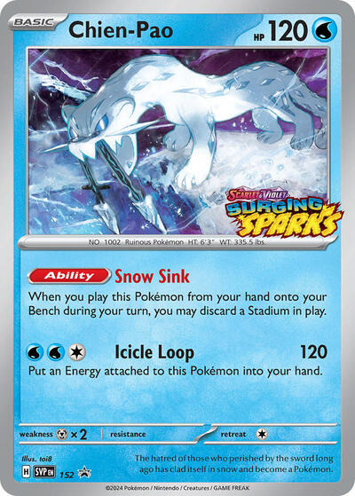 SVP: Chien-Pao - 152 (Holofoil)