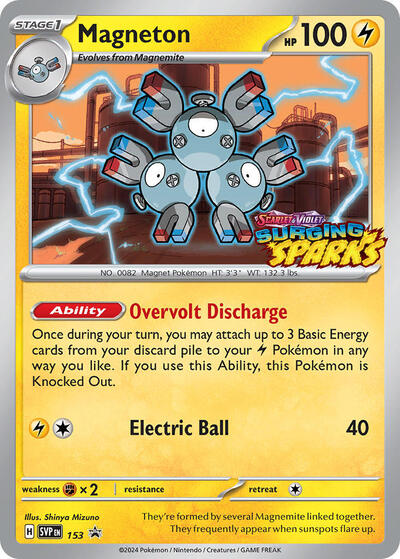 SVP: Magneton - 153 (Holofoil)