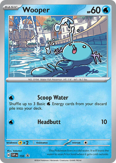 SVP: Wooper - 155 (Holofoil)