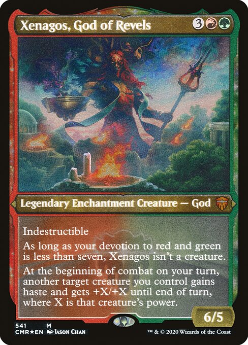 CMR: Xenagos, God of Revels (Foil Etched)