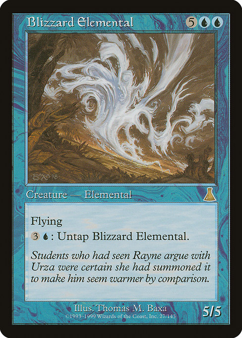 UDS: Blizzard Elemental (Foil)