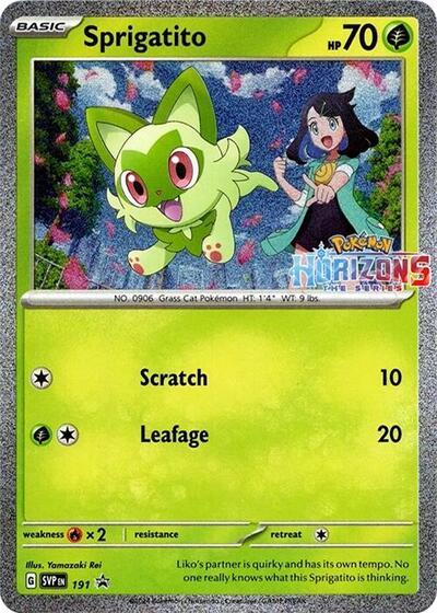 SVP: Sprigatito - 191 (Holofoil)