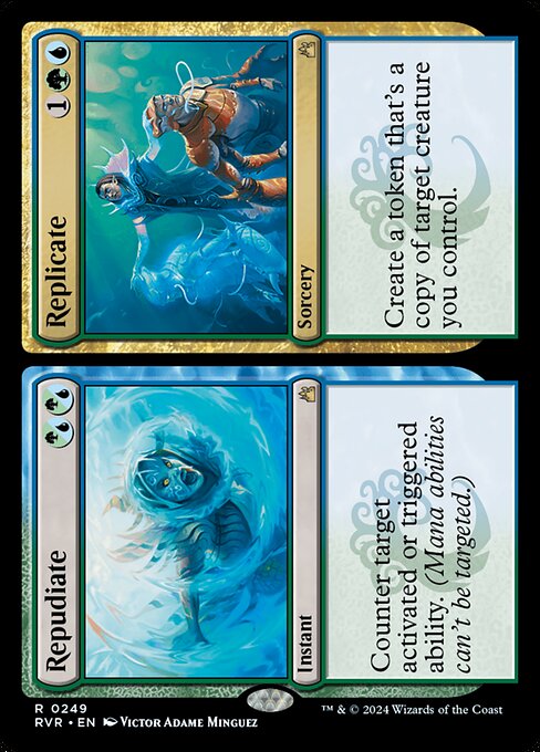 RVR: Repudiate // Replicate (Foil)
