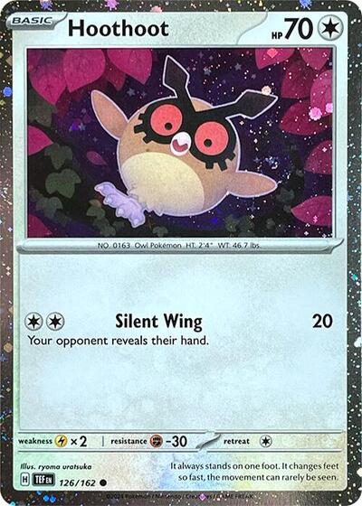 SVP: Hoothoot - 126 (Cosmos Holo) (Holofoil)