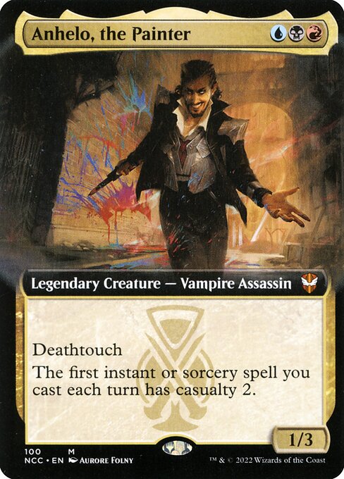 NCC: Anhelo, the Painter (Extended Art) (Foil)