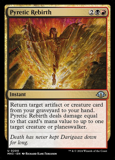 MH3: Pyretic Rebirth (Foil)
