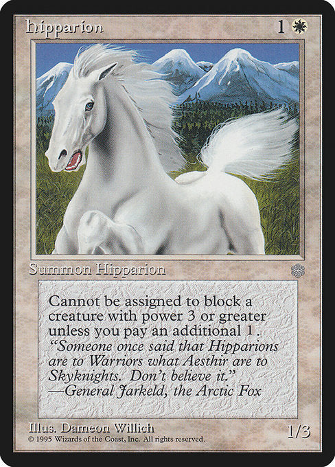 ICE: Hipparion