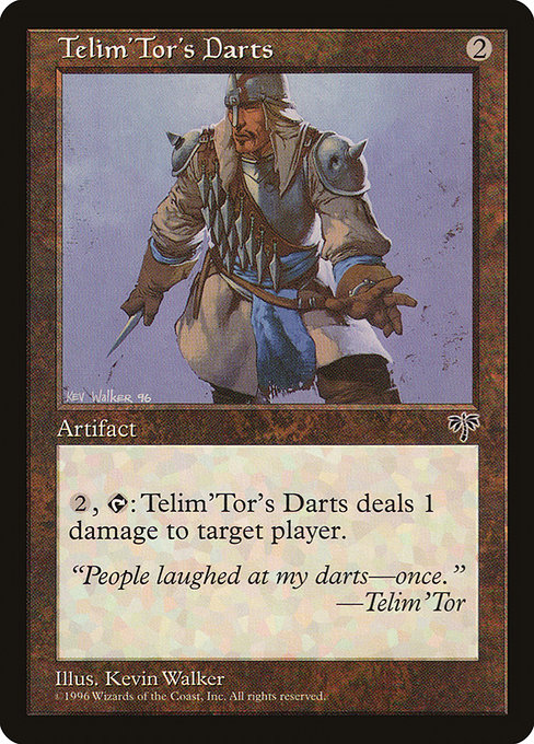MIR: Telim'Tor's Darts