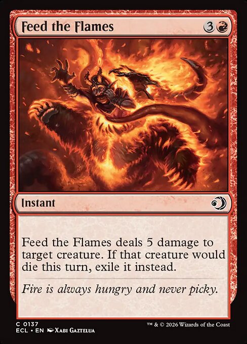 ECL: Feed the Flames (Foil)