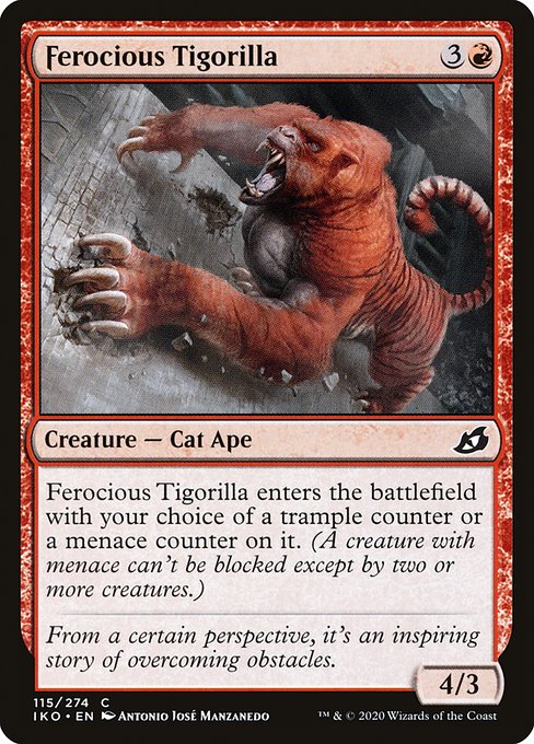 IKO: Ferocious Tigorilla
