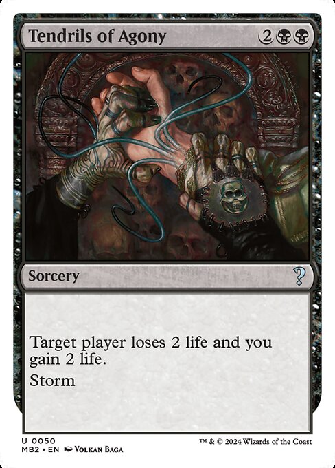 MB2: Tendrils of Agony (White Border)