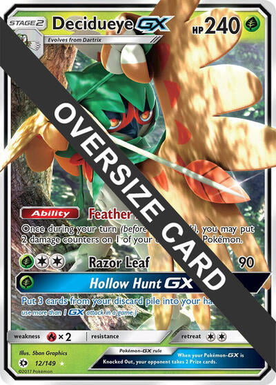 PR: Decidueye GX - 12/149 (Decidueye GX Challenge Box) (Holofoil)