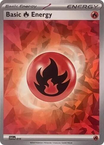 SVE: Basic Fire Energy (Cracked Ice Holo) (Holofoil)