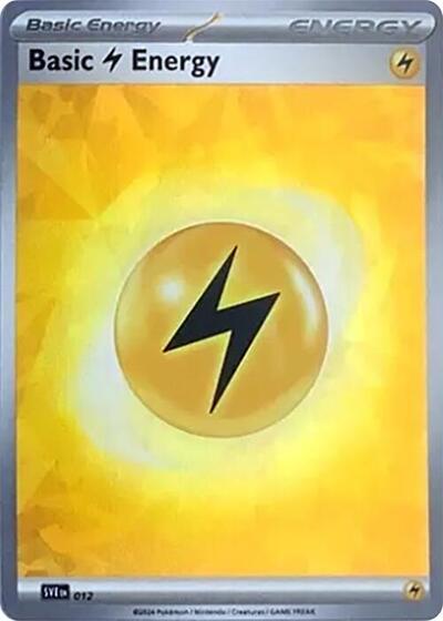 SVE: Basic Lightning Energy (Cracked Ice Holo) (Holofoil)