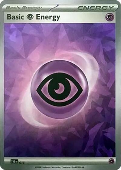 SVE: Basic Psychic Energy (Cracked Ice Holo) (Holofoil)