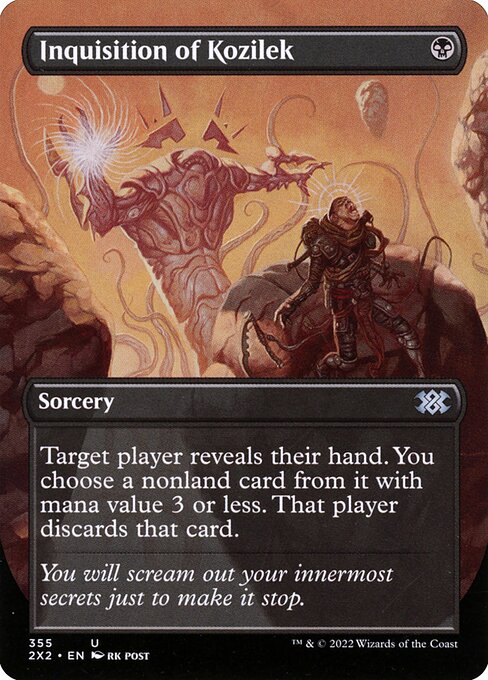 2X2: Inquisition of Kozilek (Borderless) (Foil)