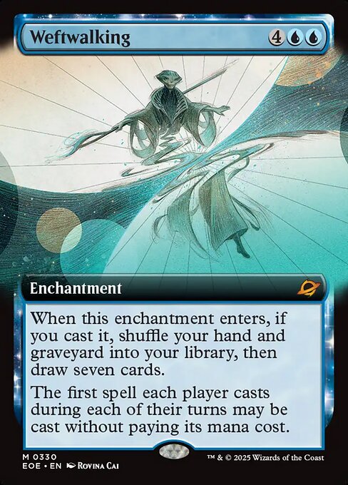 EOE: Weftwalking (Extended Art) (Foil)