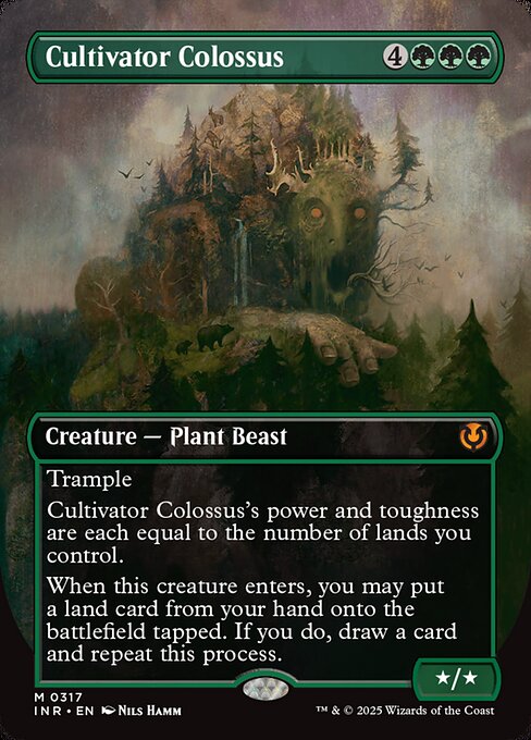 INR: Cultivator Colossus (Borderless) (Foil)
