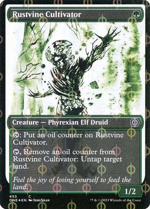 ONE: Rustvine Cultivator (Showcase) (Step-and-Compleat Foil)