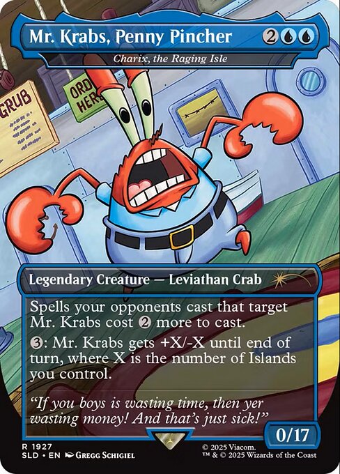 SLD: Mr. Krabs, Penny Pincher - Charix, the Raging Isle