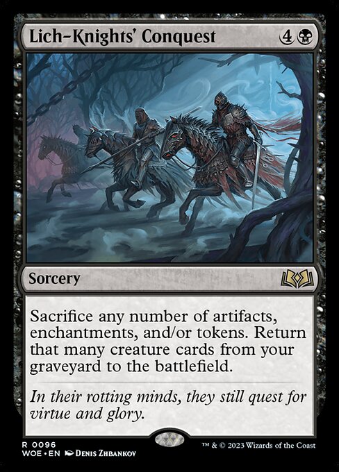 WOE: Lich-Knights' Conquest (Foil)