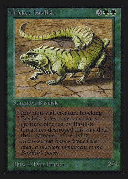 CEI: Thicket Basilisk (IE)
