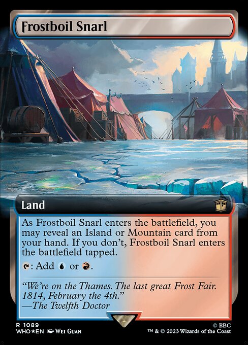 WHO: Frostboil Snarl (Extended Art) (Surge Foil)