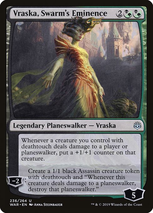 WAR: Vraska, Swarm's Eminence (Foil)