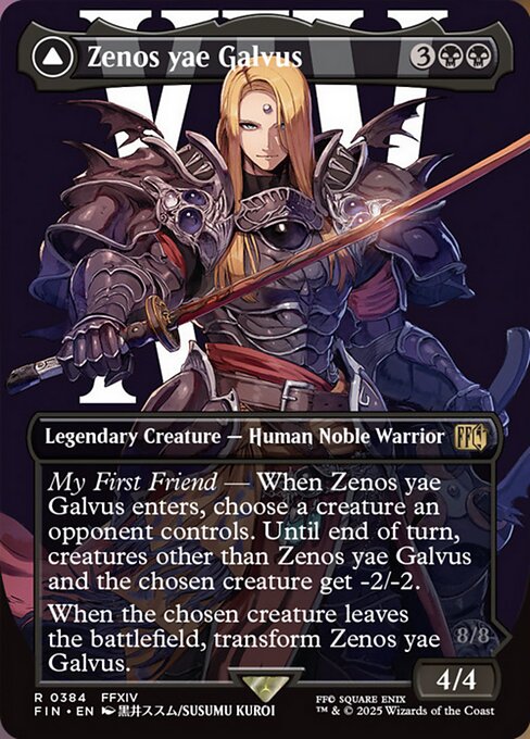 FIN: Zenos Yae Galvus (Borderless) (Foil)