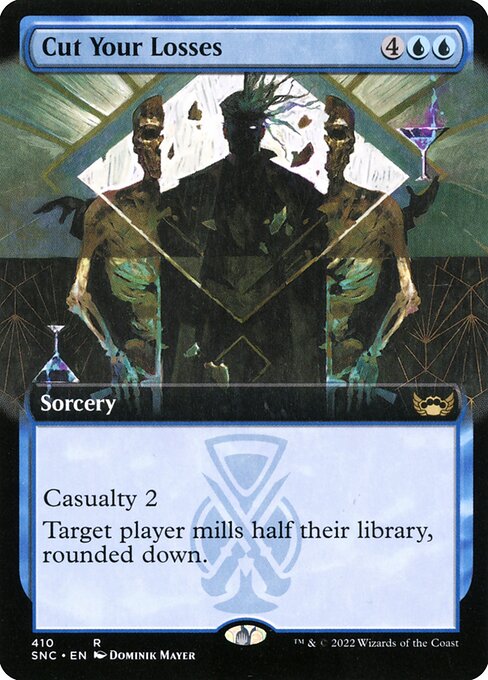SNC: Cut Your Losses (Extended Art) (Foil)